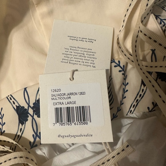 NWT Agua by Agua Bendita Salvador Jarron Dress - Picture 7 of 8